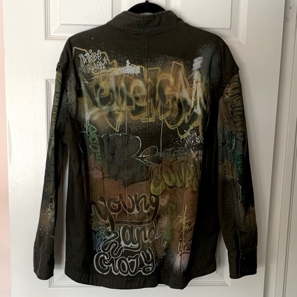 Zara Graffiti Jacket - Picture 7 of 15